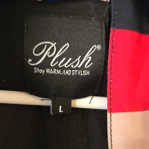 Lush Multicolor Striped Robe - Picture 4 of 5